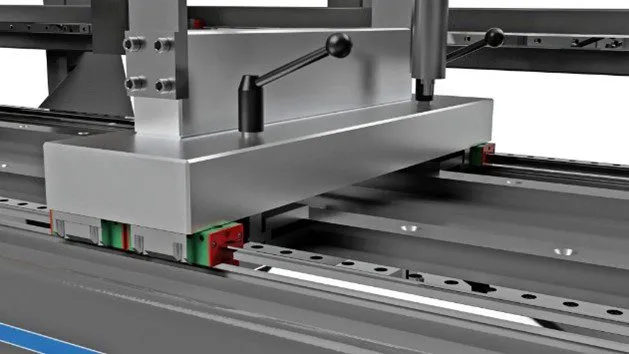 Adjustable height trunnions on a ProBal dynamic balancing machine