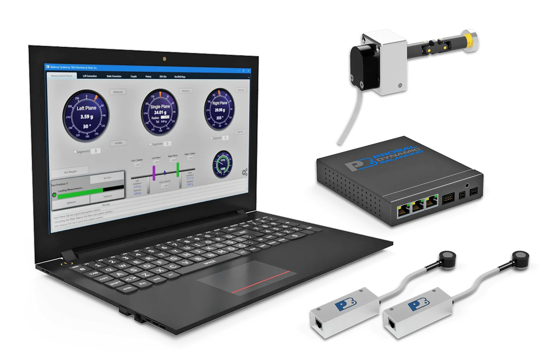 ProBal laptop upgrade kit with standalone drive electronics
