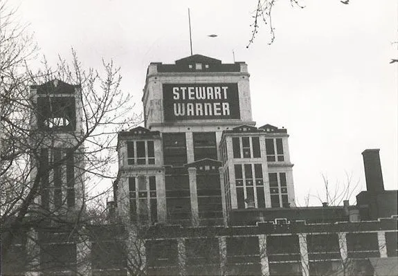The historic Stewart Warner factory, origin of ProBal's balancing machine designs