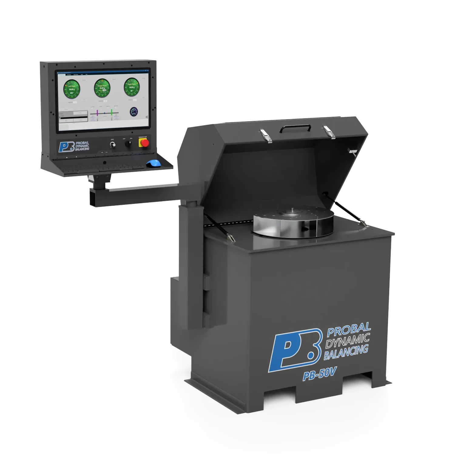 ProBal vertical balancing machine for fans