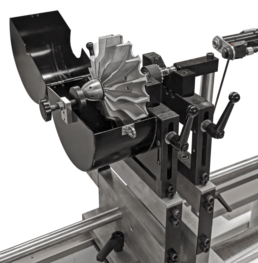 balancing machine for pump rotors